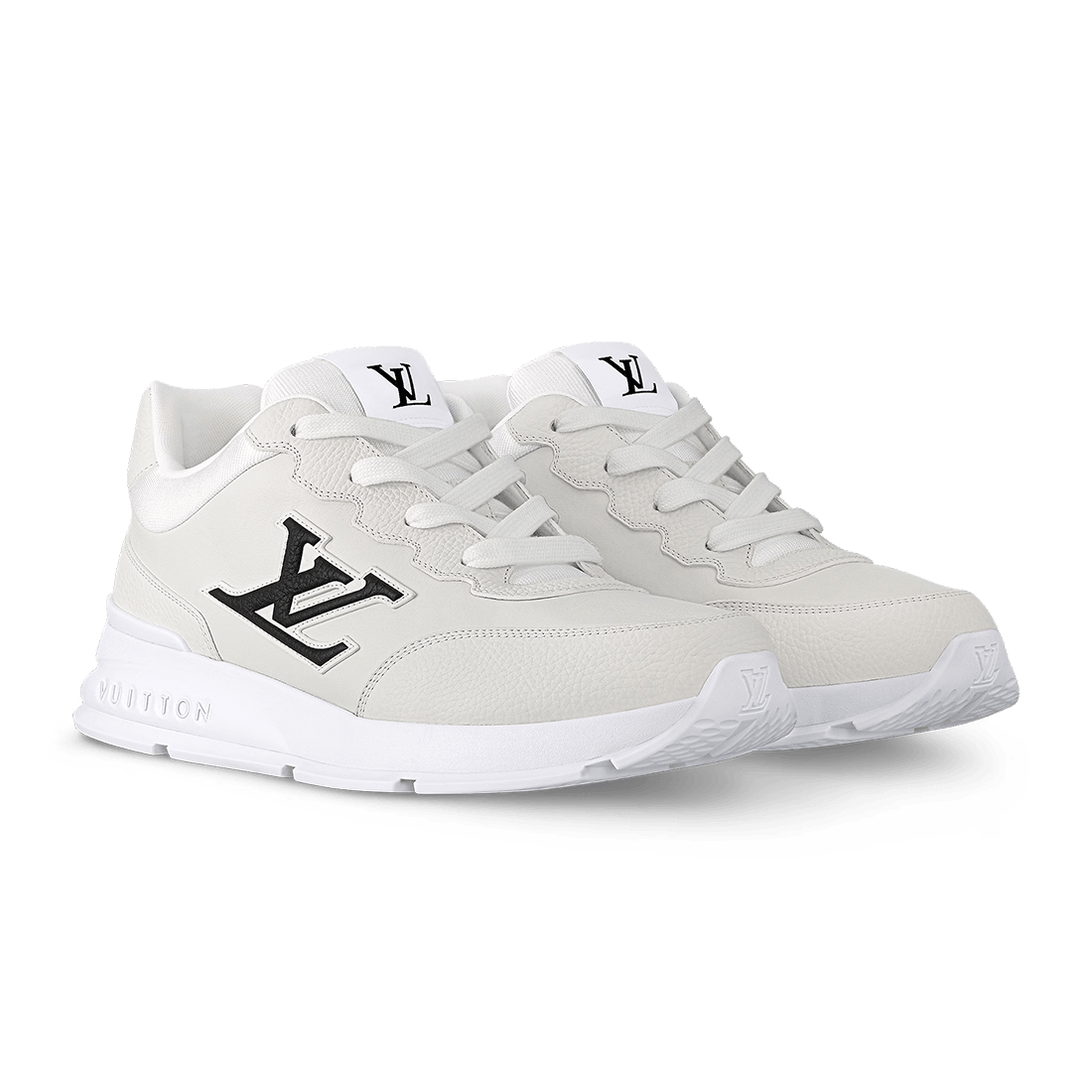 Louis Vuitton White Premium Quality Sneakers-1