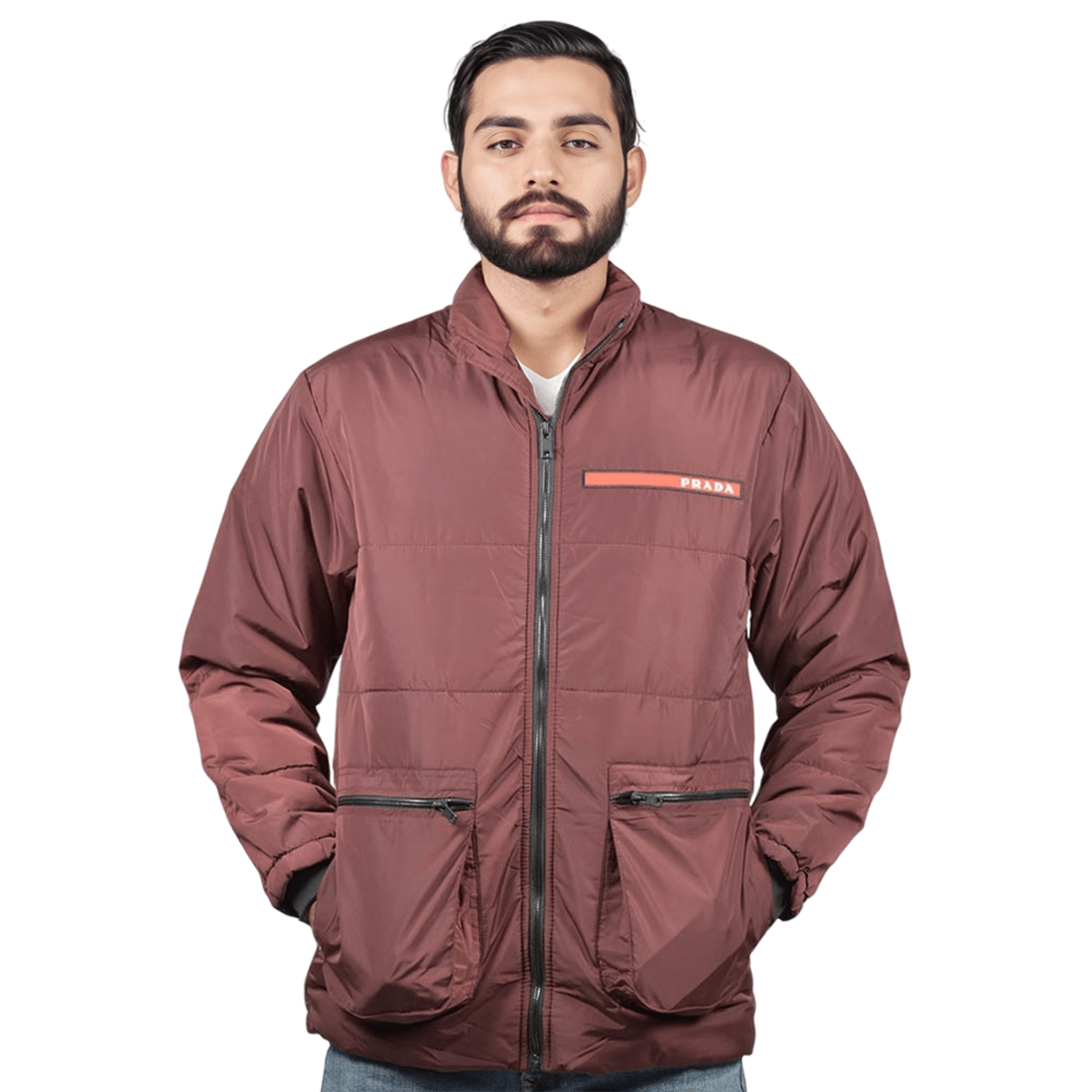 Prada Wine Premium Quality Jacket-3