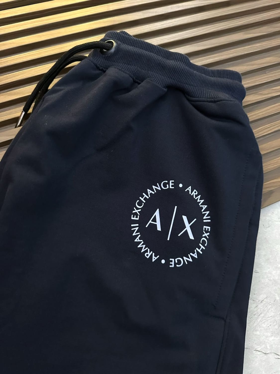 Armani Exchange Blue Premium Quality Warm Track Pant-1