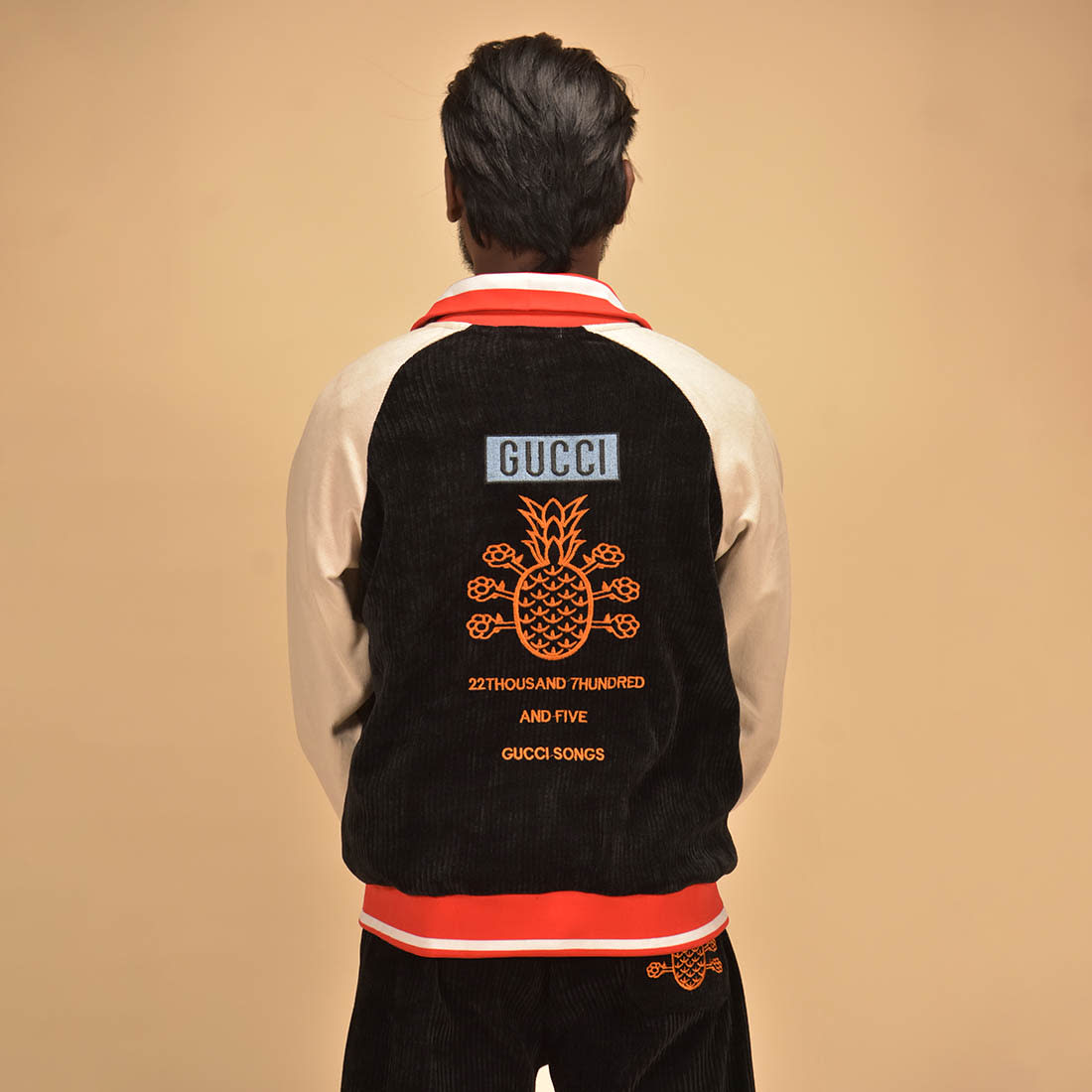 Gucci Black Premium Quality Track Suit-4