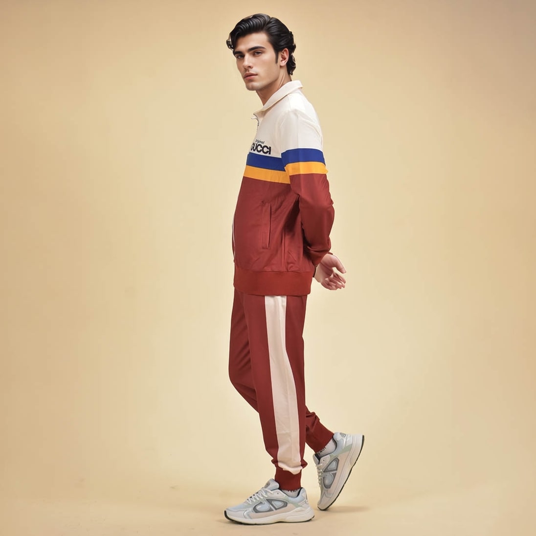 Original Gucci Print Jersey Trackset-2