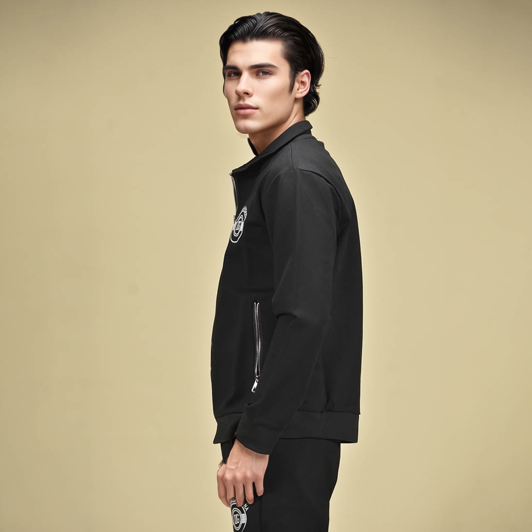 Dolce & Gabbana Embroidered logo Black Premium Tracksuit-5