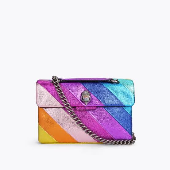 Kurt Geiger Kensington Rainbow Chain Tote Shoulder Bag-1