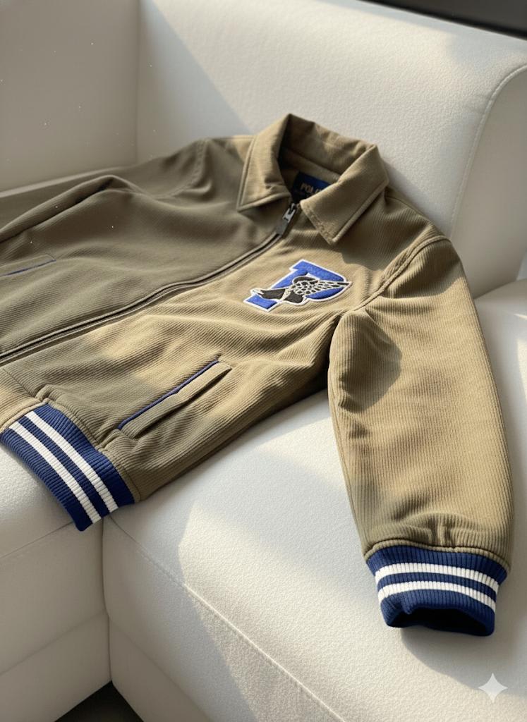 Ralph Lauren Beige Premium Quality Cotton Blend Jacket-2