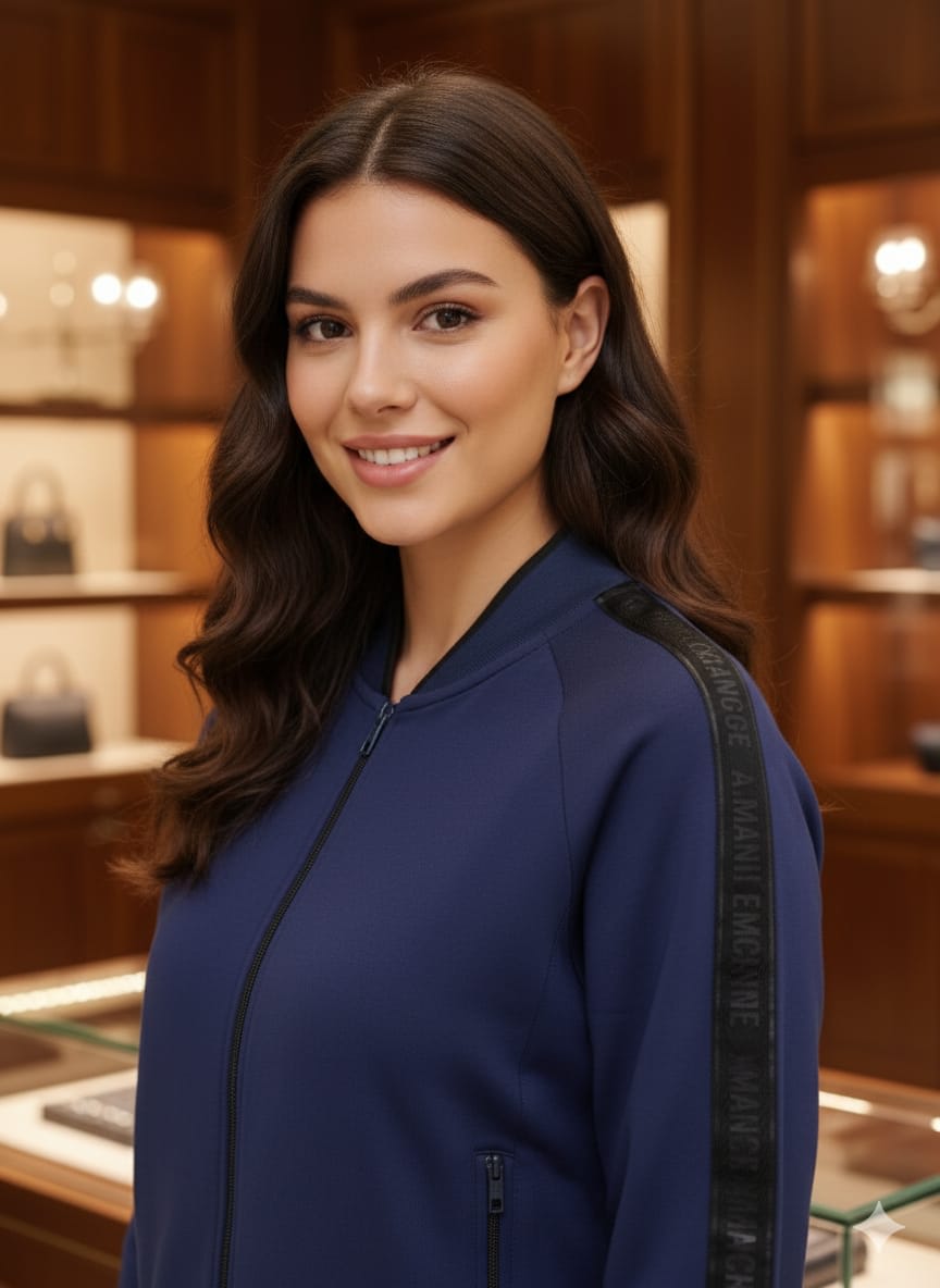 Armani Exchange Blue Premium Quality Jacket-0