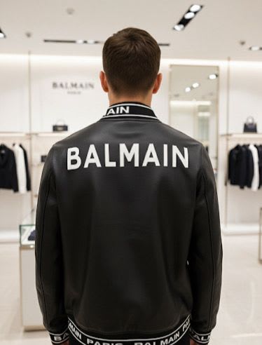 Balmain Black Imported Exclusive Premium Quality Jacket-1