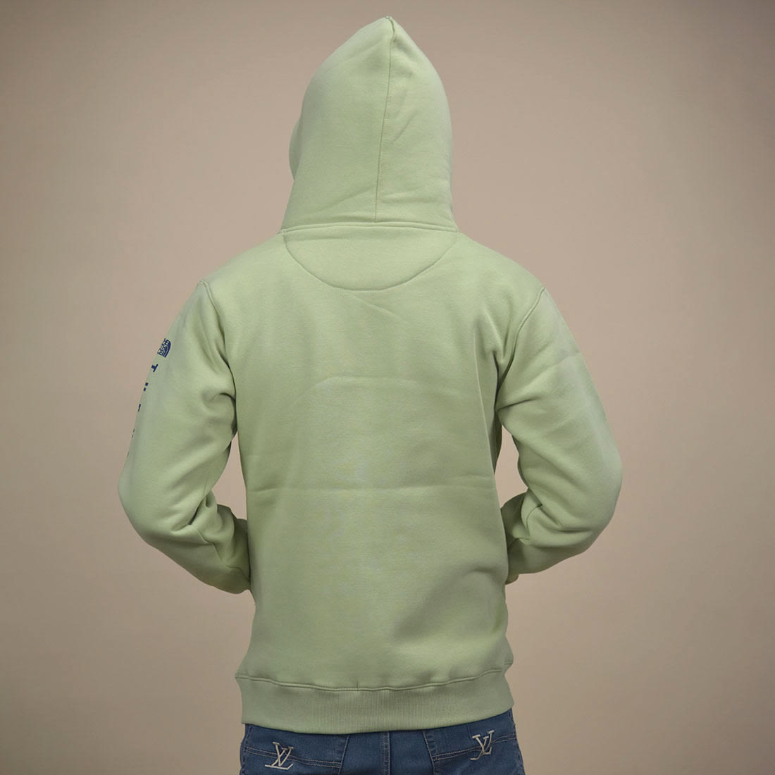 The North Face Light Green Premium Quality Hoodie-3