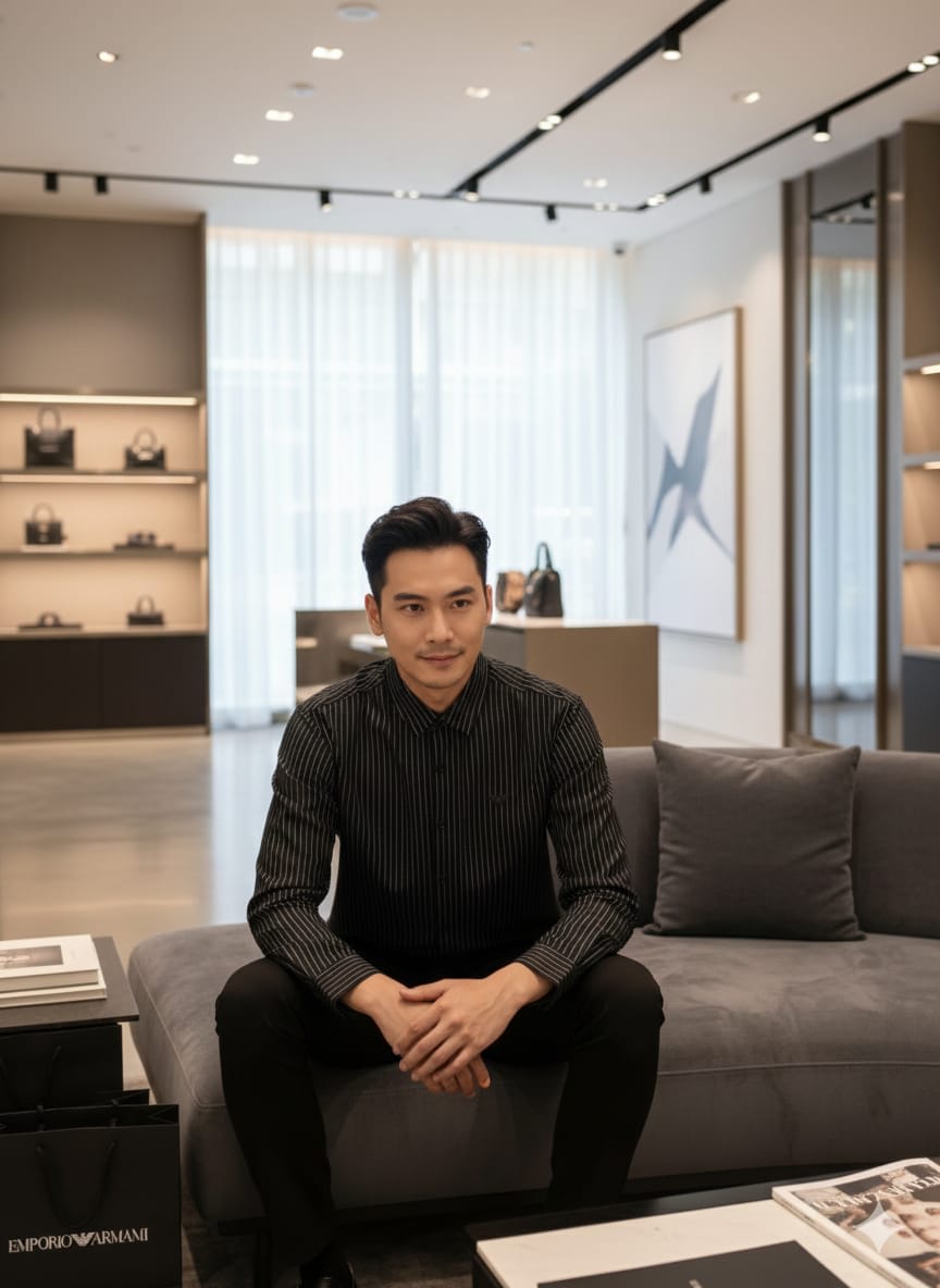 Emporio Armani Black Premium Shirt-2