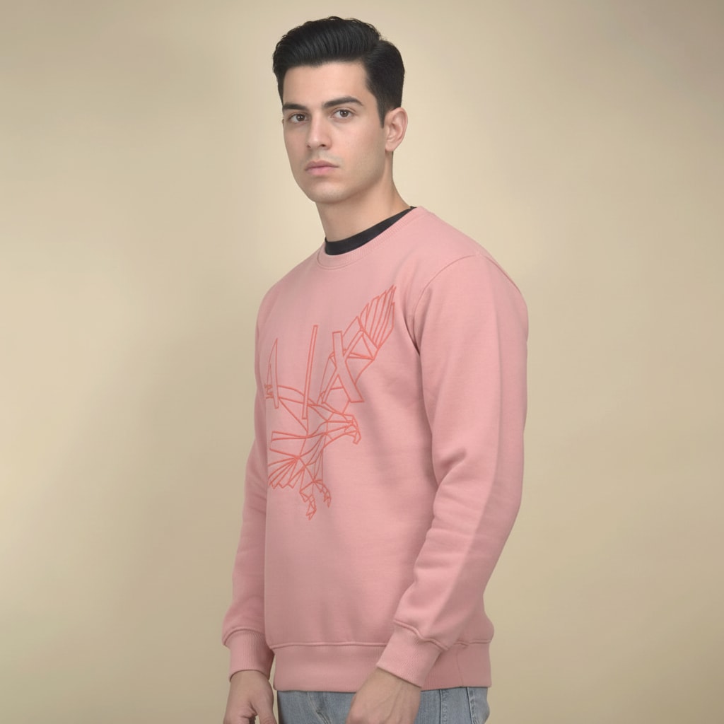 Armani Exchange Peach Premium Quality Sweatshirt-0