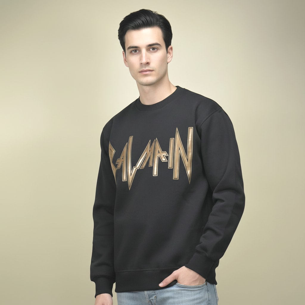 Balmain Black Premium Quality Sweatshirt-0