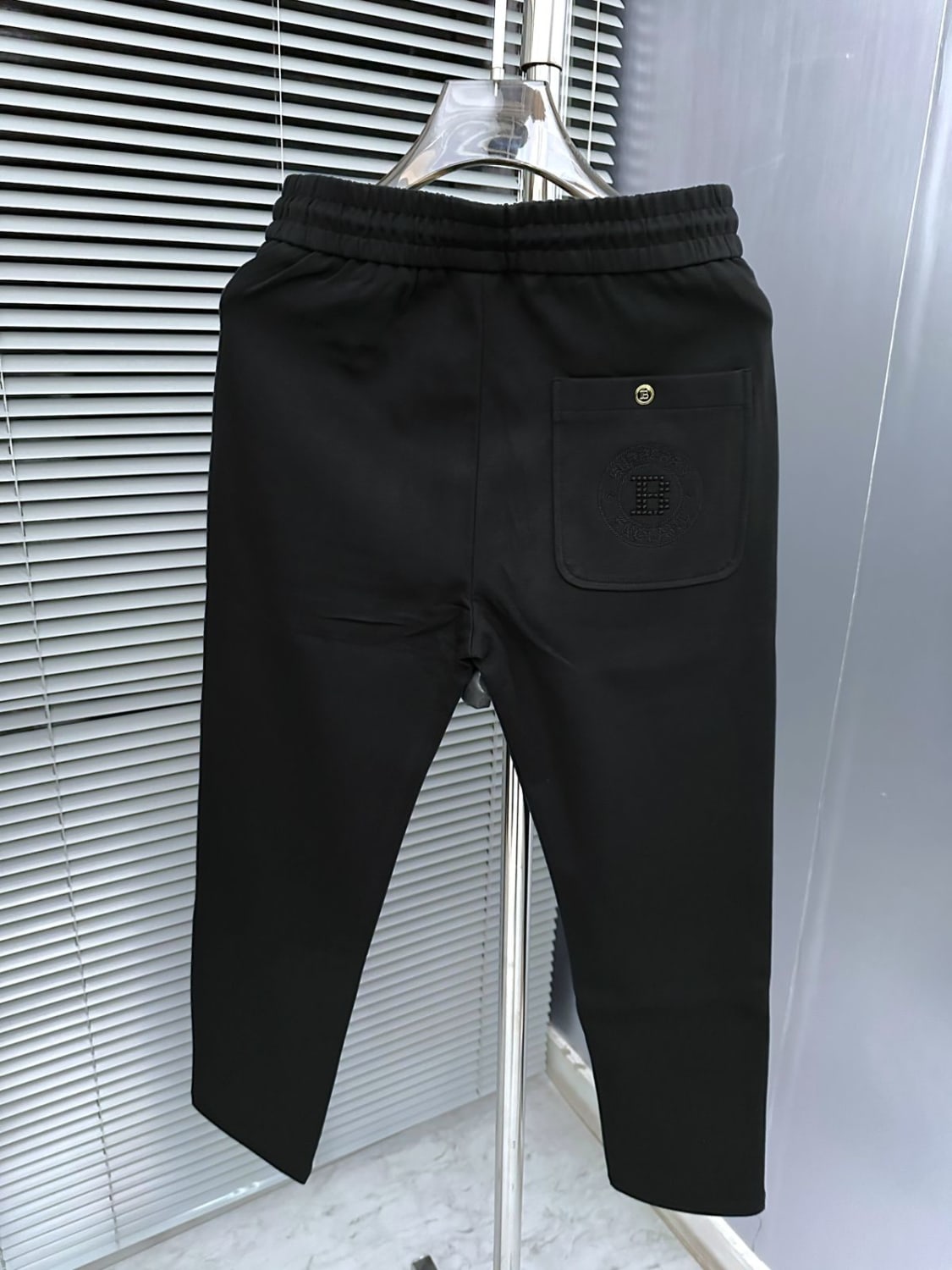 Burberry Black Premium Quality Warm Track Pant-6