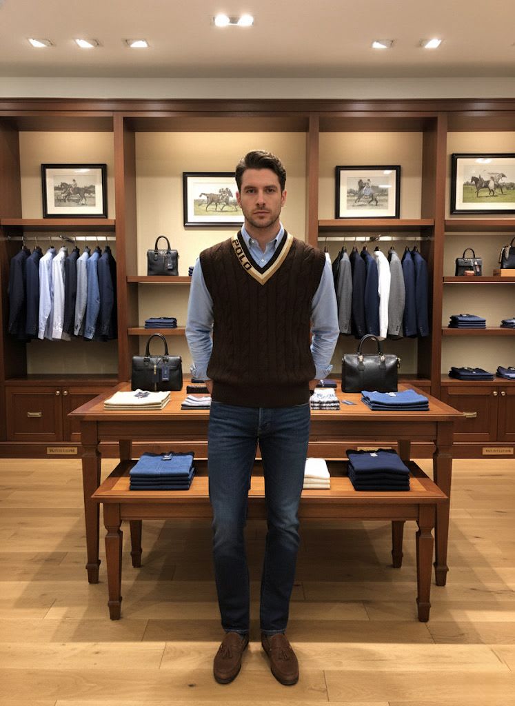 Ralph Lauren Brown Premium Quality Sweatshirt-1