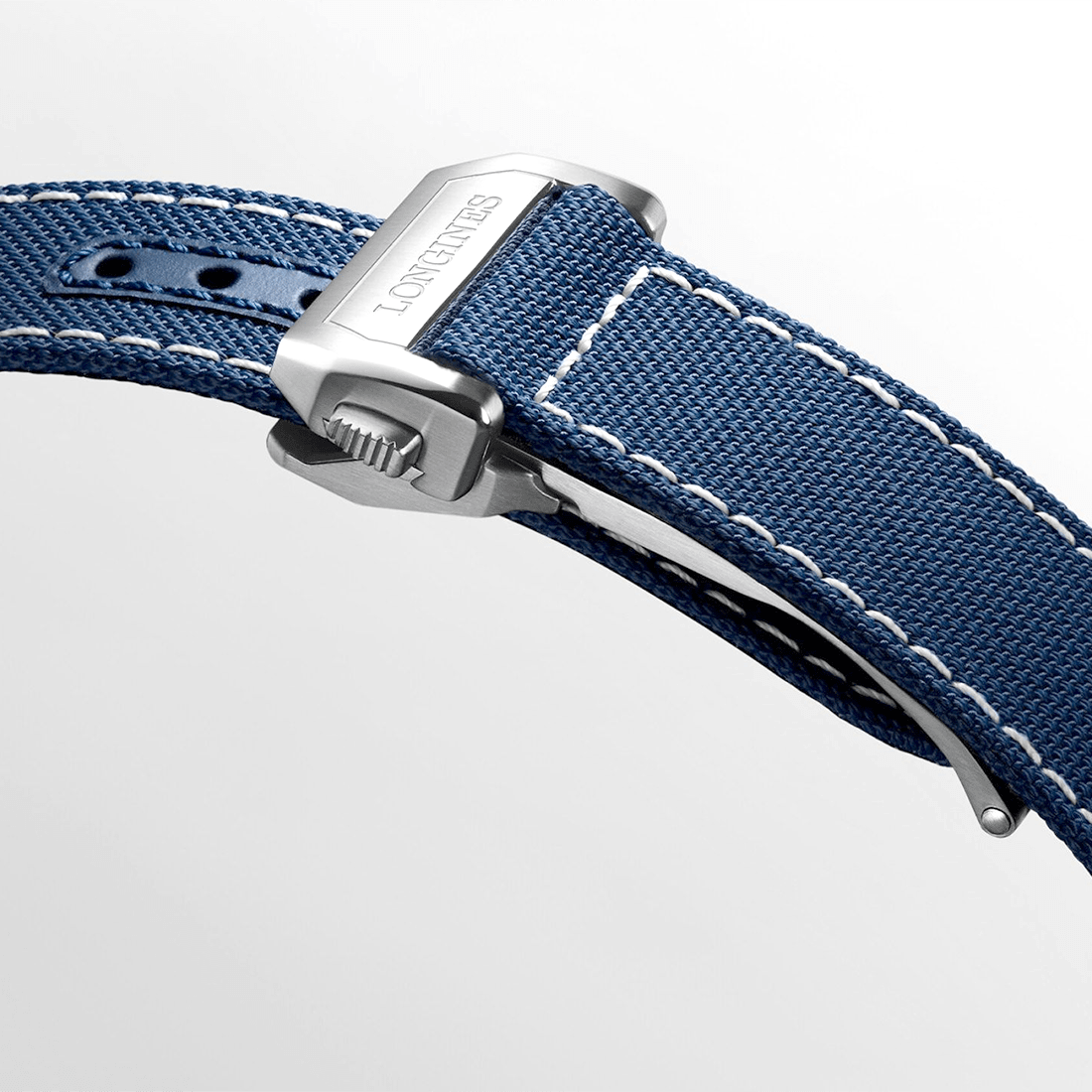 Longines Spirit Flyback 42 mm, Blue Dial, Blue Strap Automatic Watch, L3.821.4.93.2-6