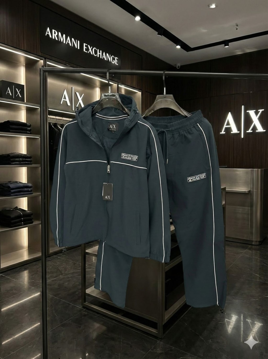 Armani Exchange Green Premium Quality Tracksuit-3