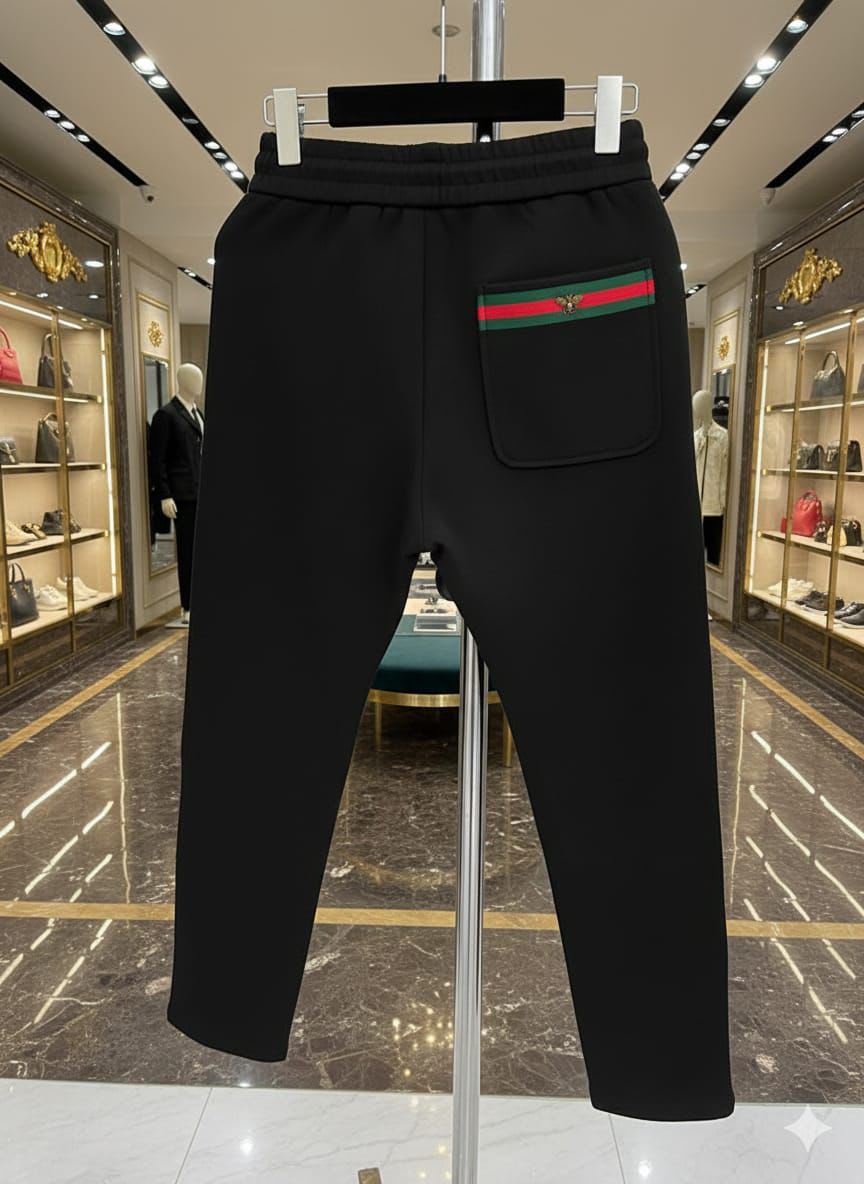 Gucci Black Premium Quality Track Pant-8