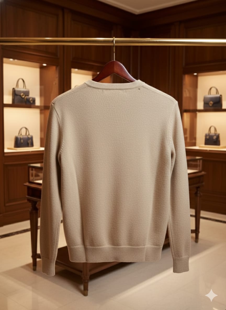 Louis Vuitton Cream Authentic Quality Pullover-3