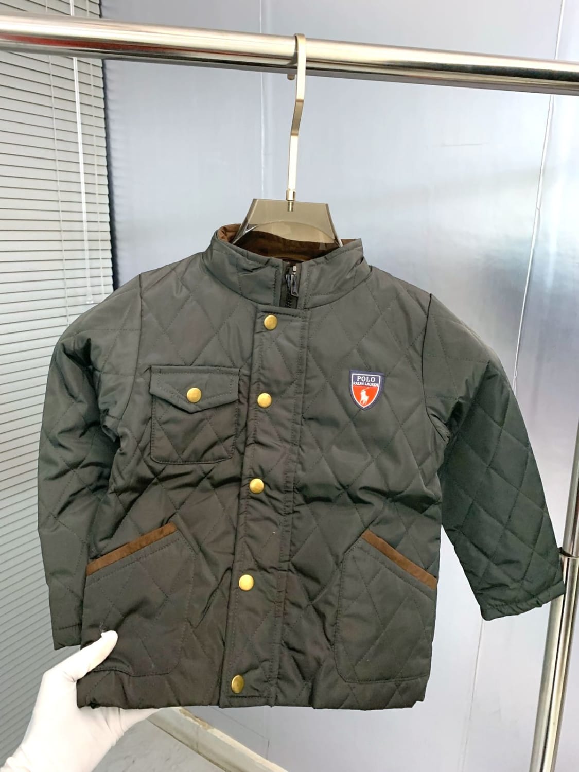 Ralph Lauren Black High End Quality Kid's Jacket-2
