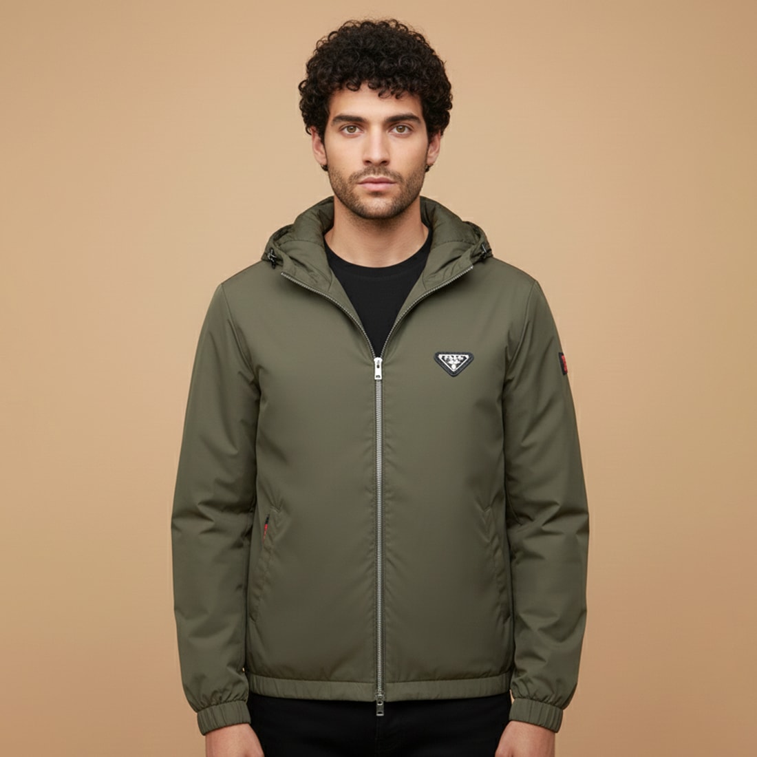 Prada Green Wind Cheater Premium Quality Jacket-0