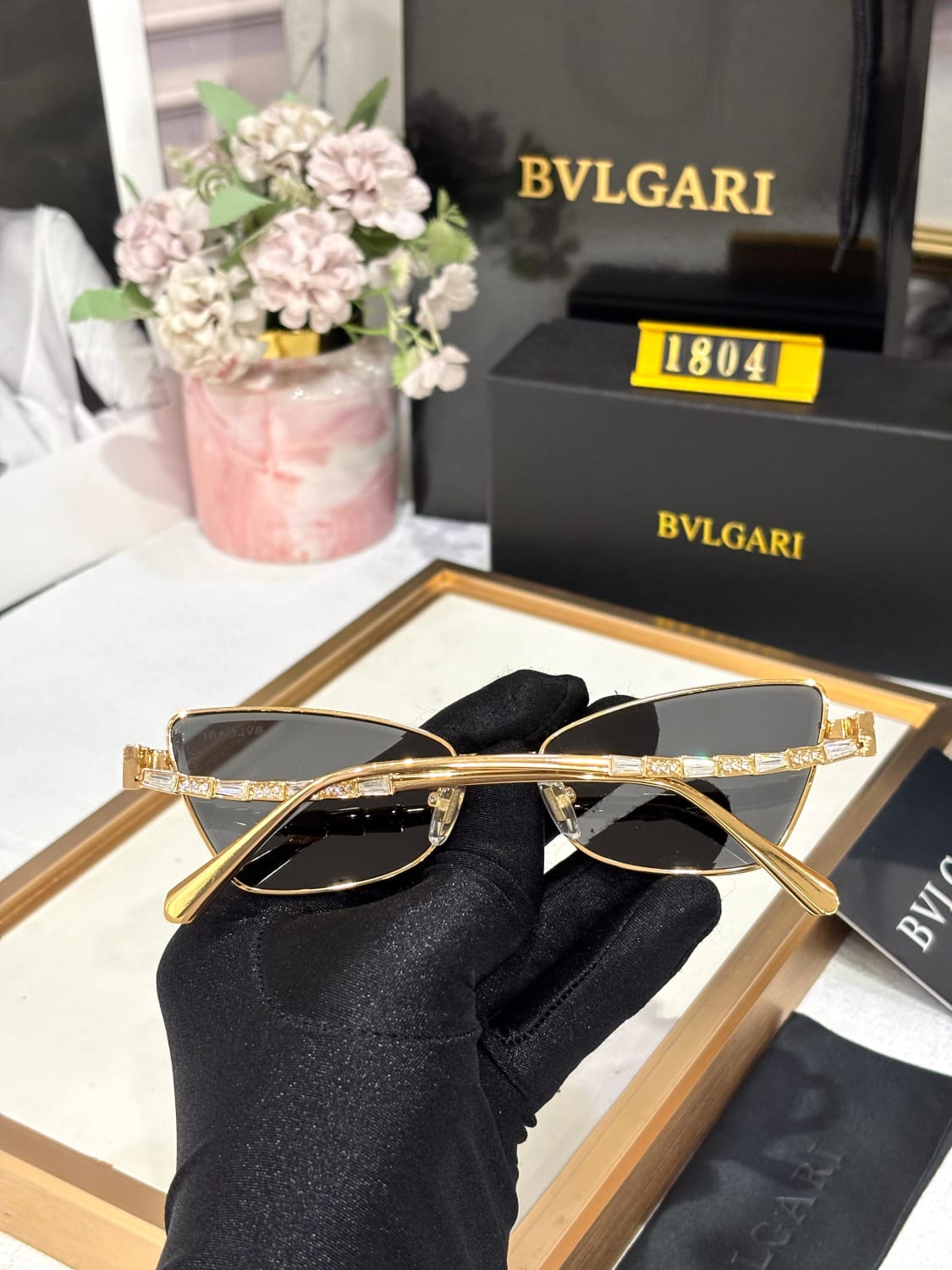 Bvlgari Black Premium Women's Sunglasses-4