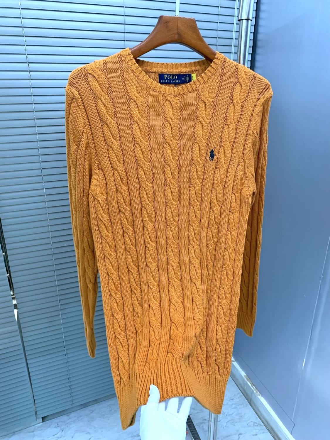 Ralph Lauren Yellow Premium Quality Cotton Sweatshirt-3