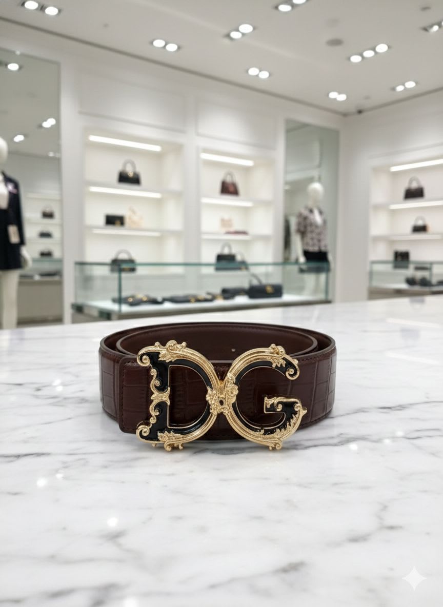 Dolce & Gabbana Wine Premium Quality Belt-0