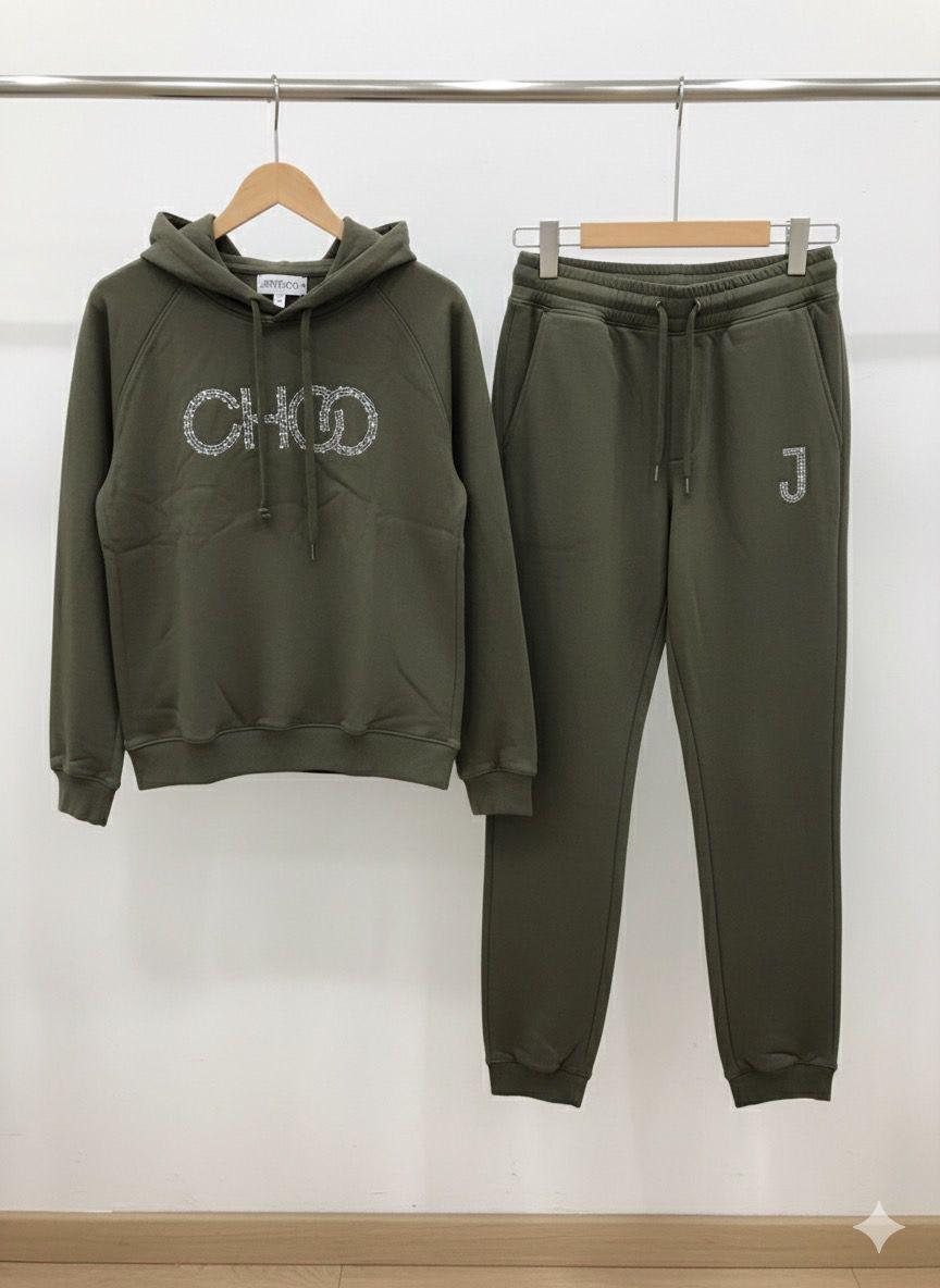 Jimmy Choo Dark Green Premium Co-ord Set-2