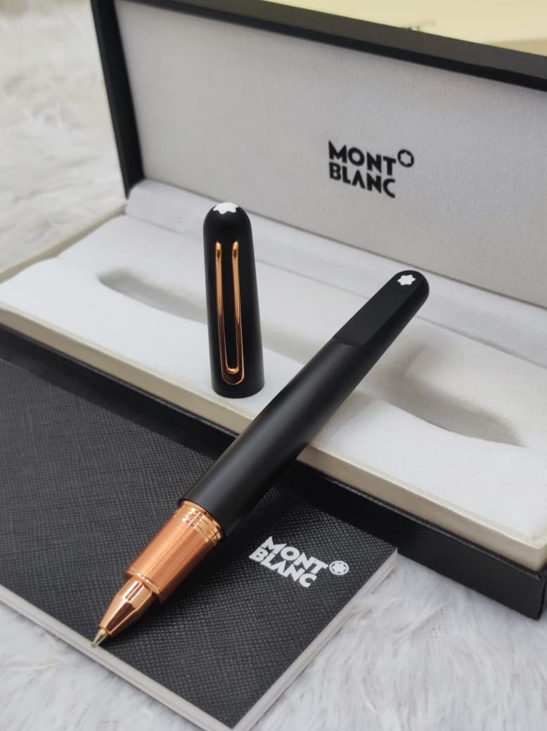 Mont Blanc Black Premium Writing Pen-0