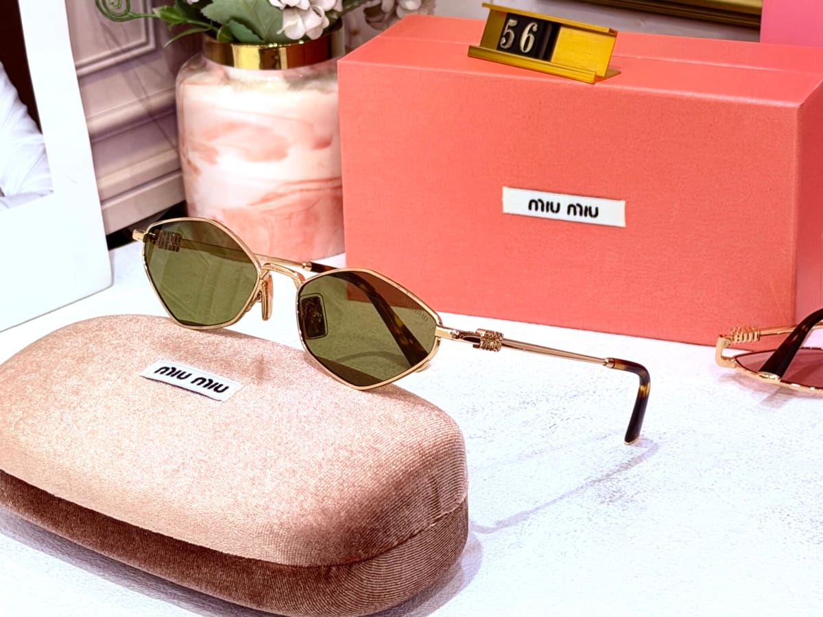 Miu Miu Brown Premium Women's Sunglasses-0