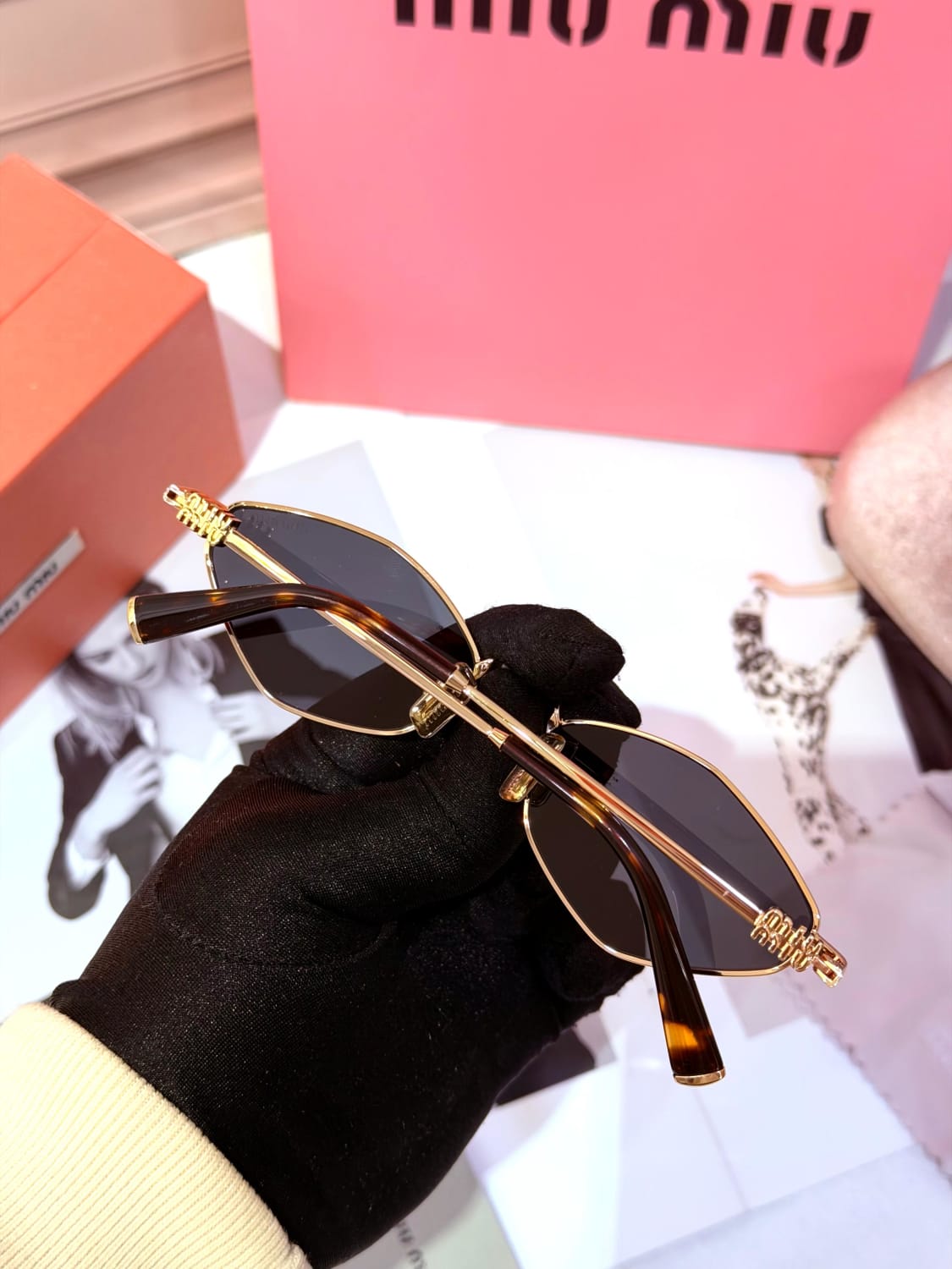 Miu Miu Black Premium Women's Sunglasses-1