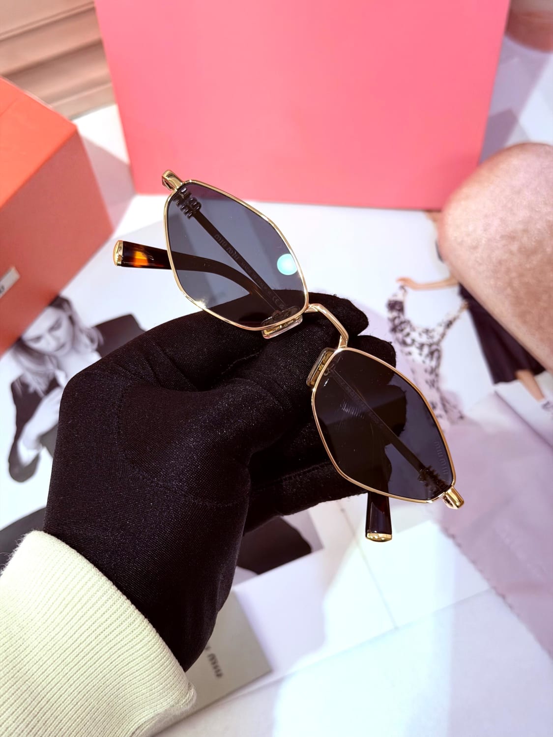 Miu Miu Black Premium Women's Sunglasses-2