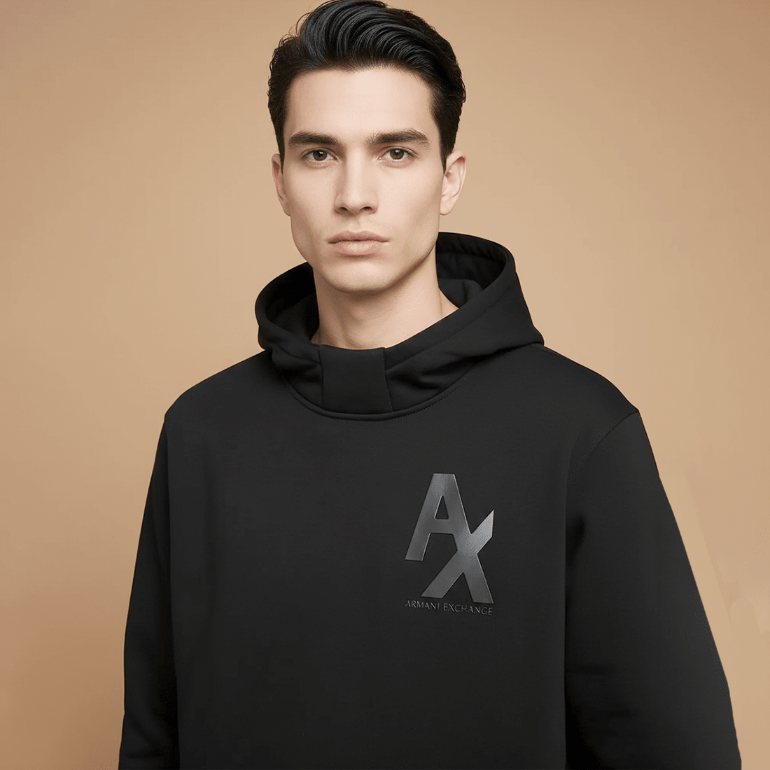 Armani Exchange Black Premium Quality Hoodie-0