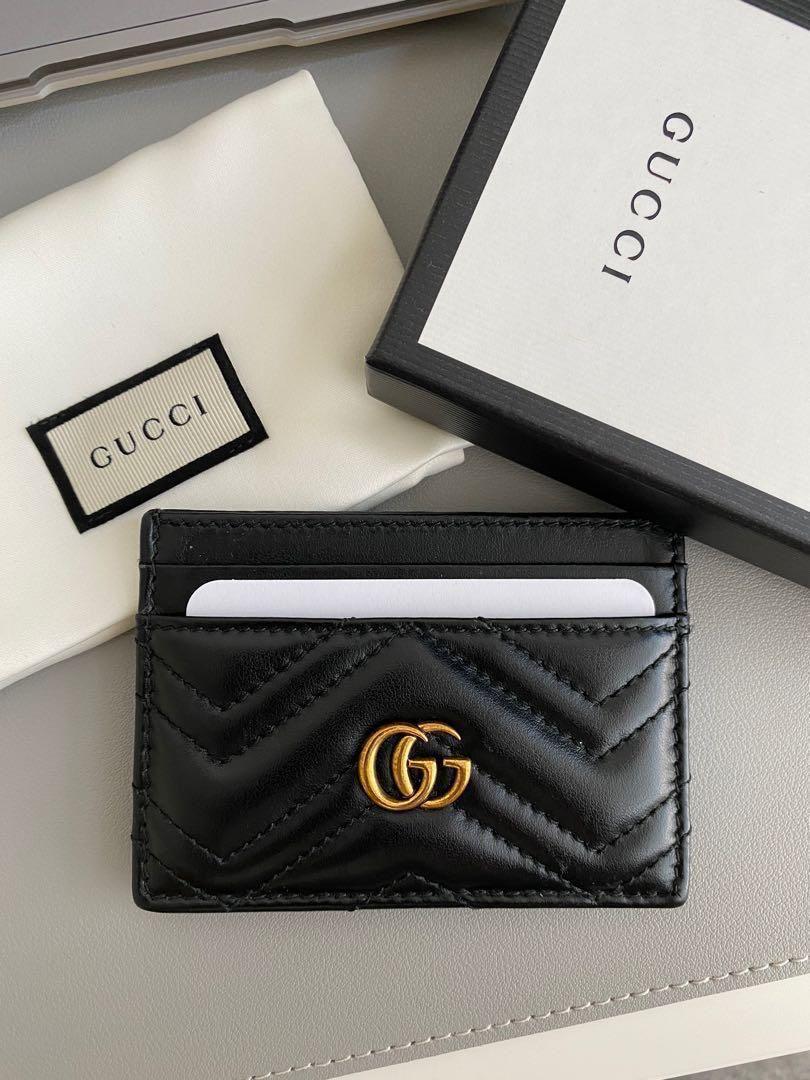Gucci Black Premium Card Wallet-0