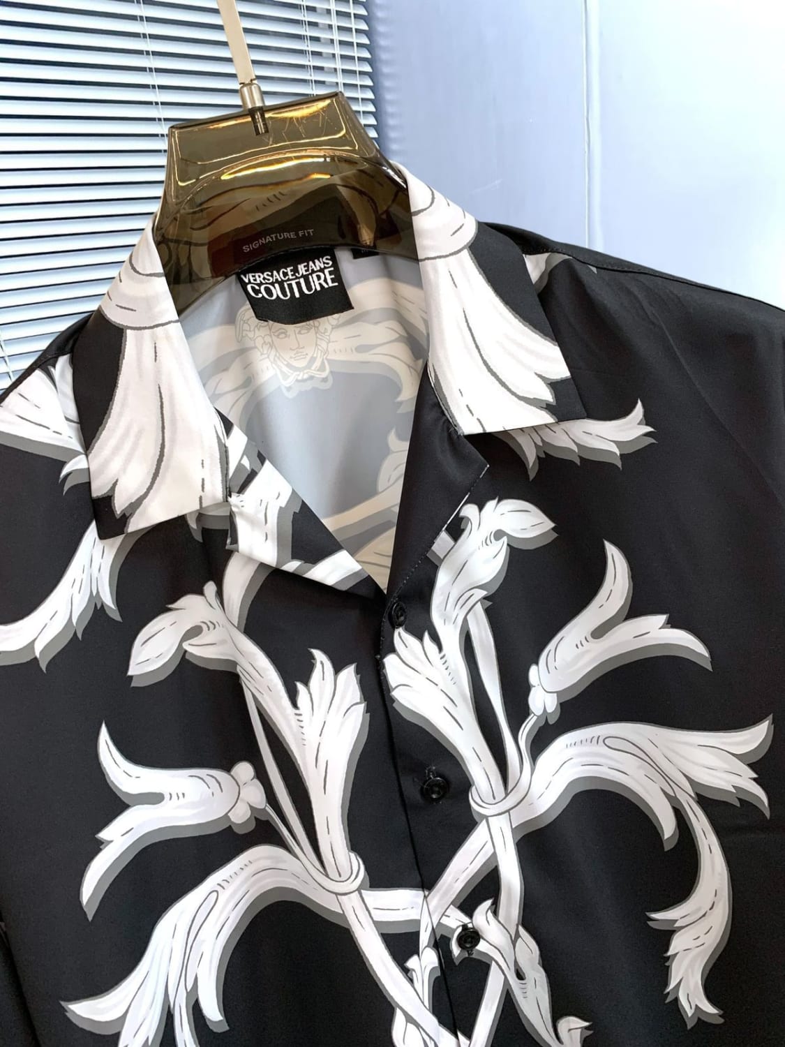 Versace Black & White Premium Shirt-2
