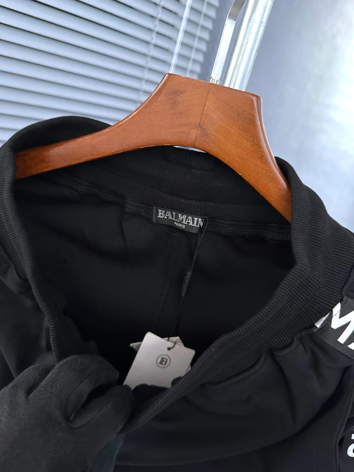 Balmain Black Premium Quality Trackpant-8
