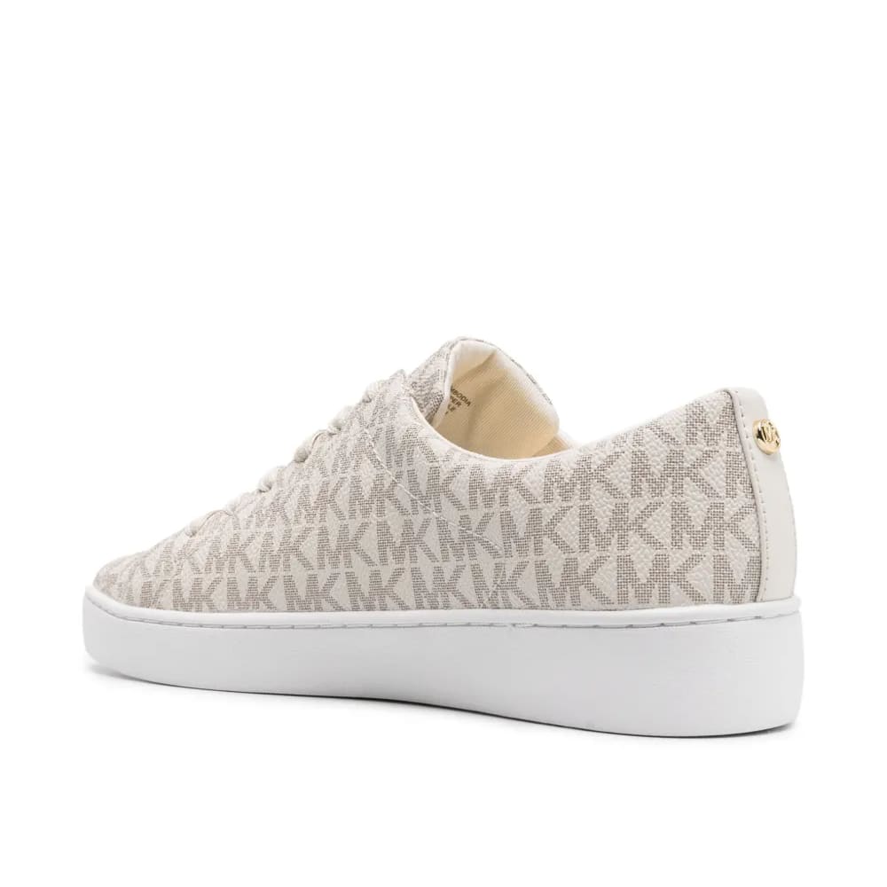 Michael Kors Cream Keaton Logo Sneaker-2