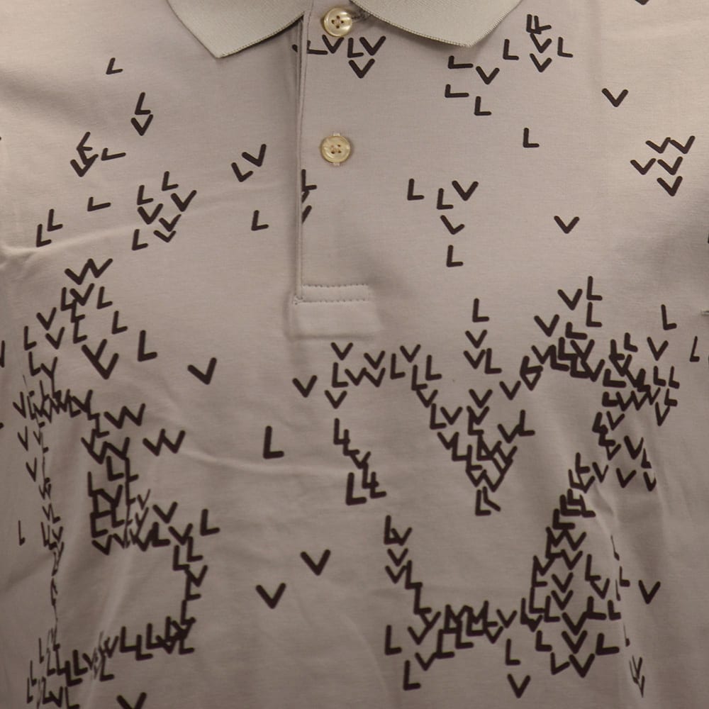 Louis Vuitton Brown Premium Quality Polo Tees-4