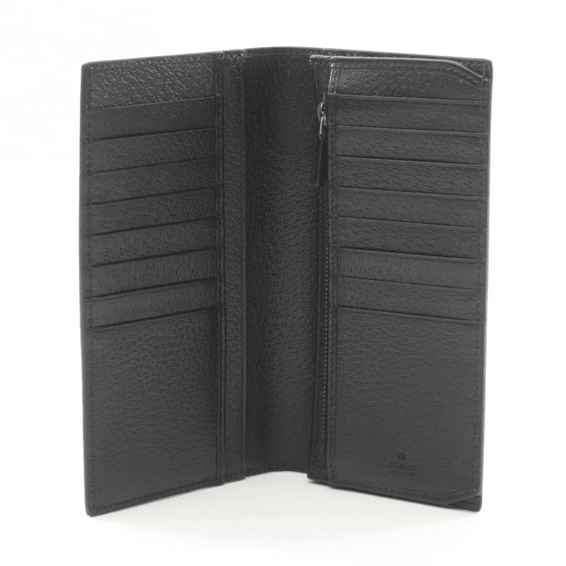 Gucci GG Supreme Monogram Black Long Wallet-2