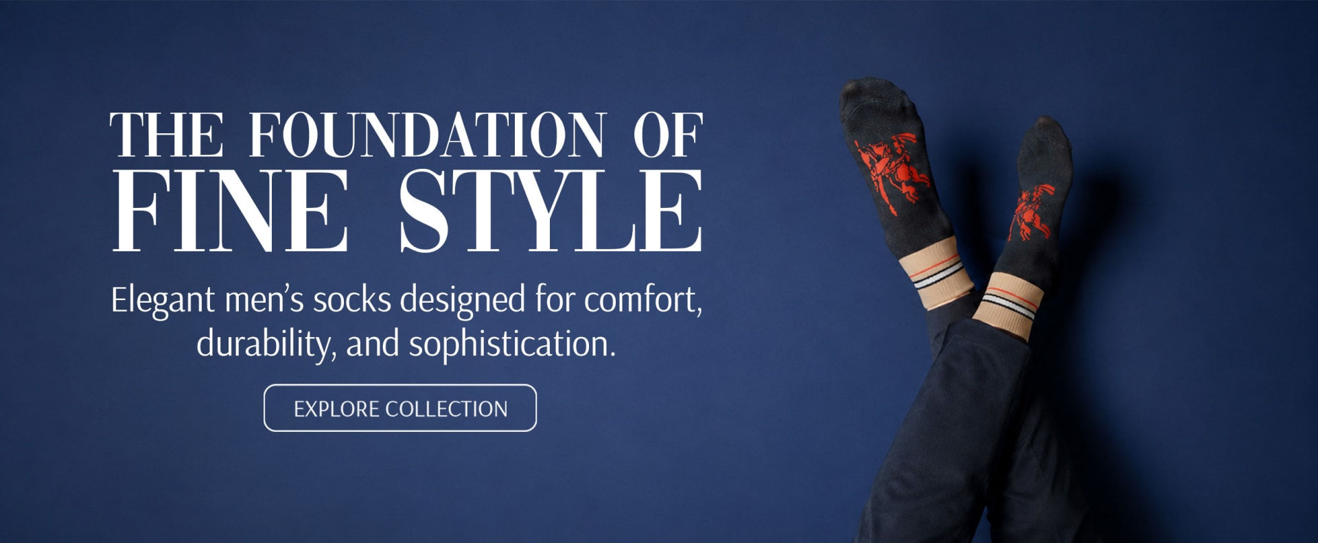 Socks collection banner