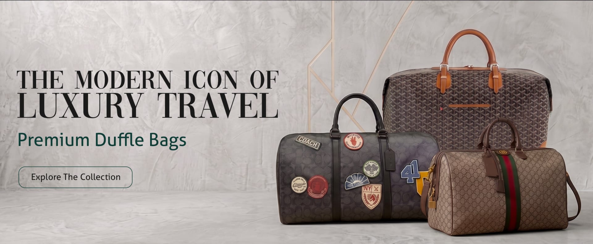 Duffle Bags collection banner
