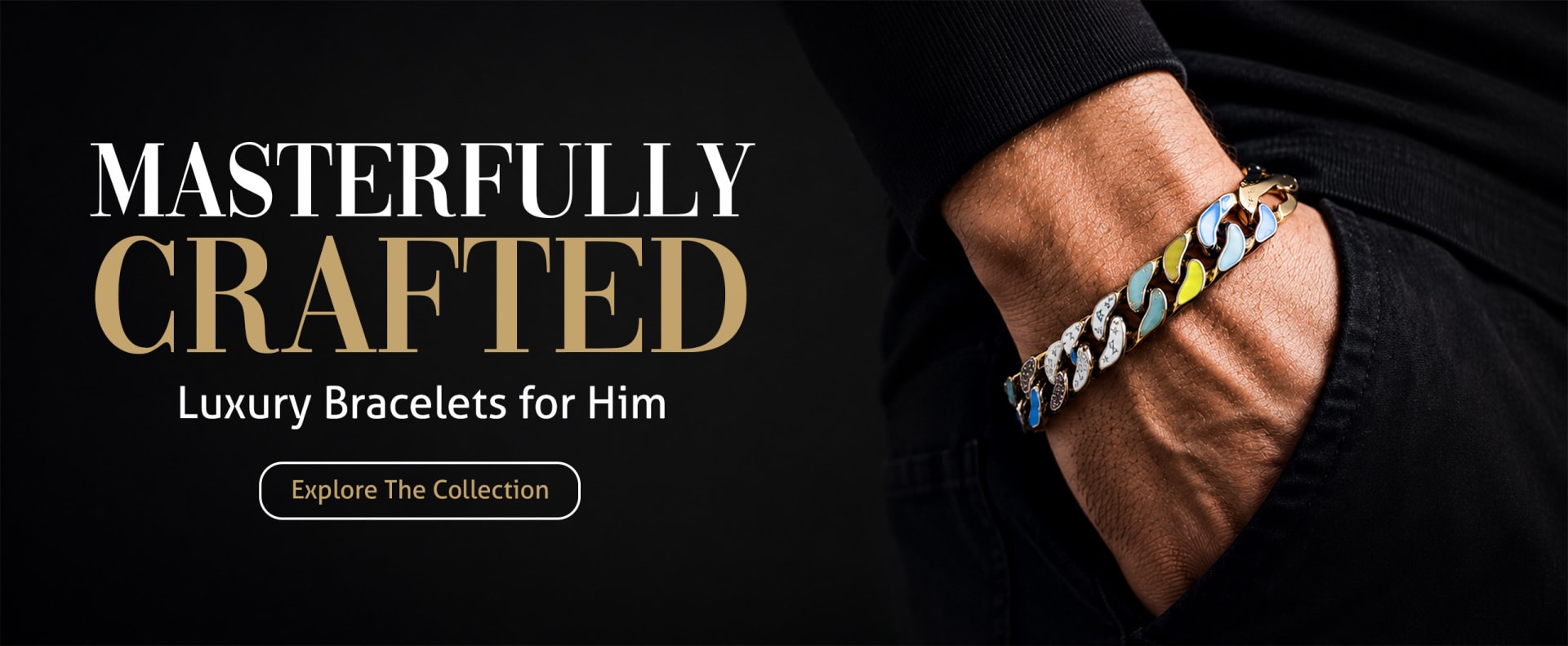 Men's Bracelet collection banner