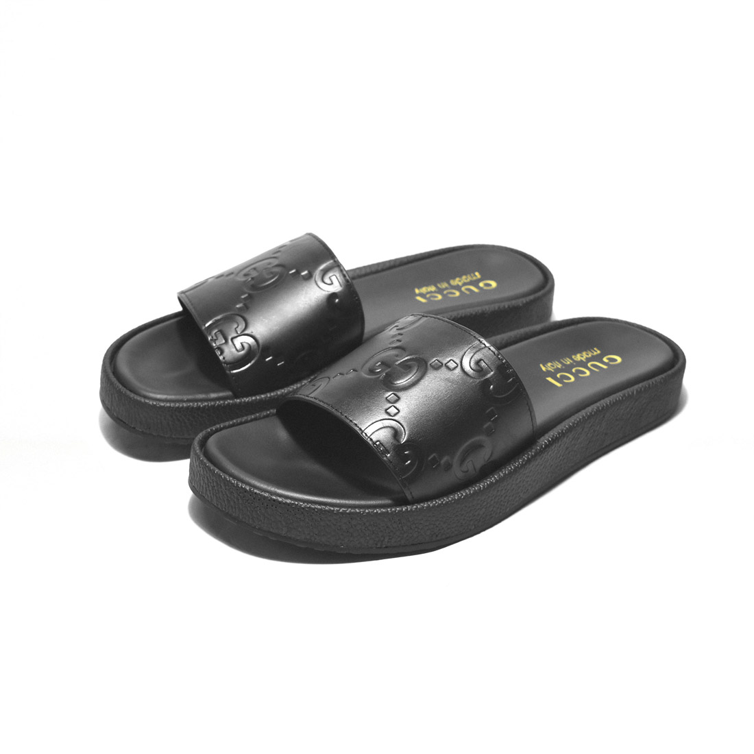 men gucci flipflops