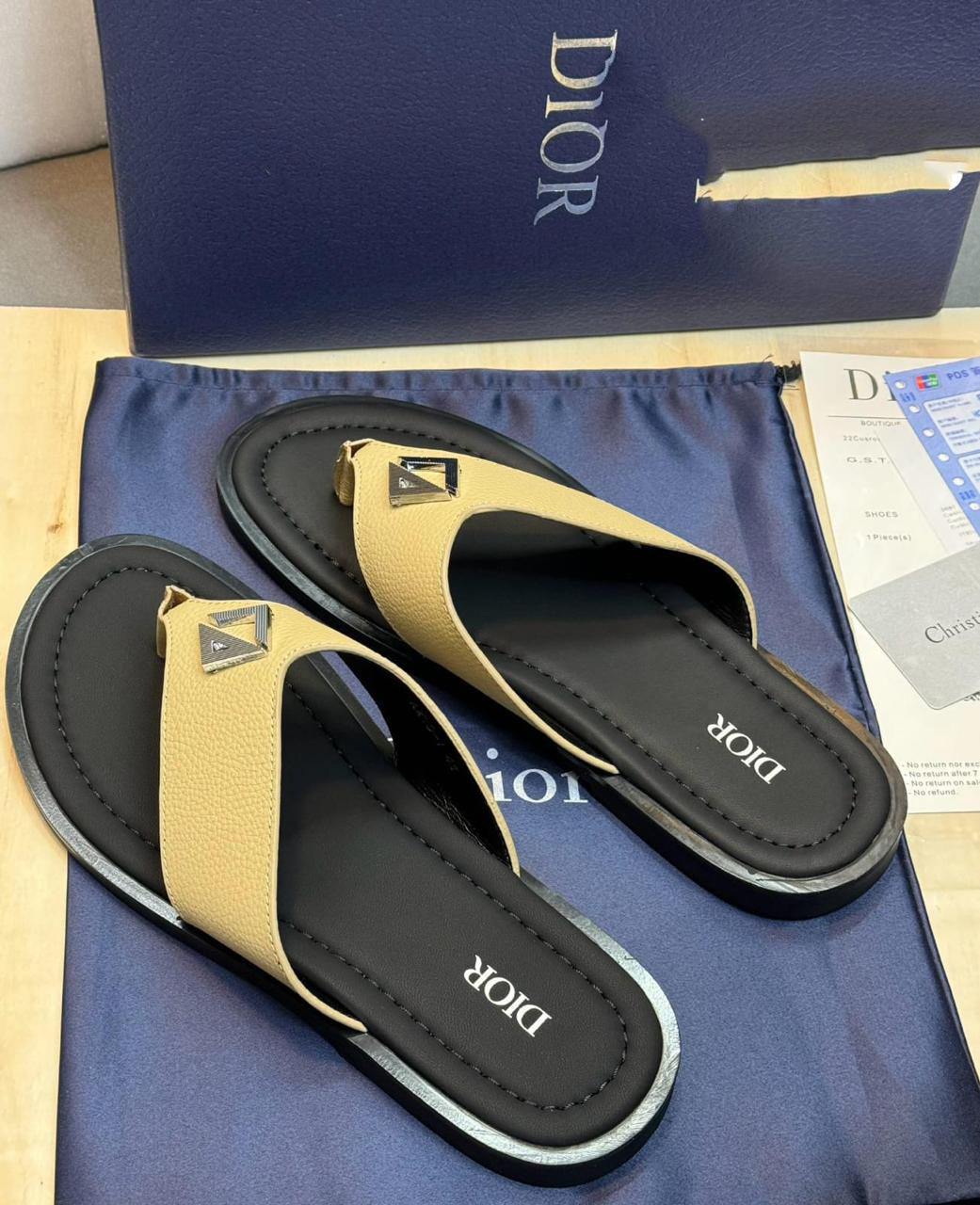 flip flops dior