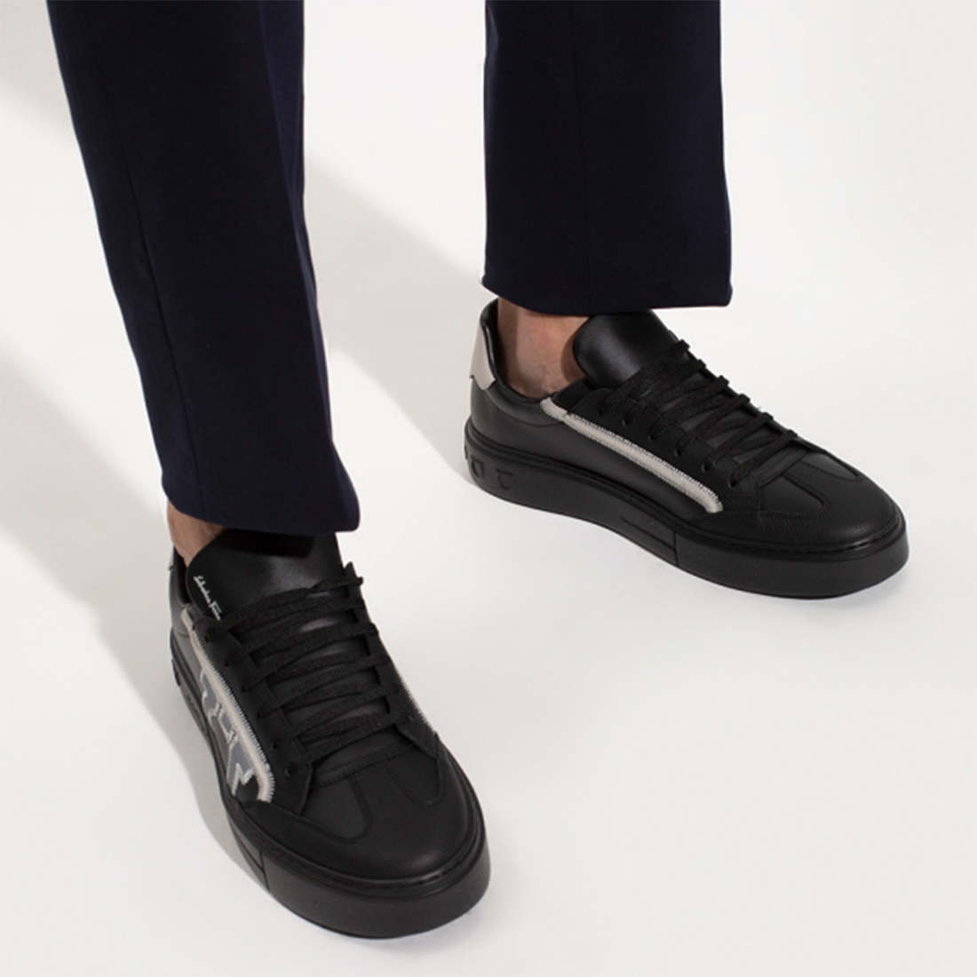 Buy Salvatore Ferragamo Borg 5 Sneaker Online - Vogue Mine