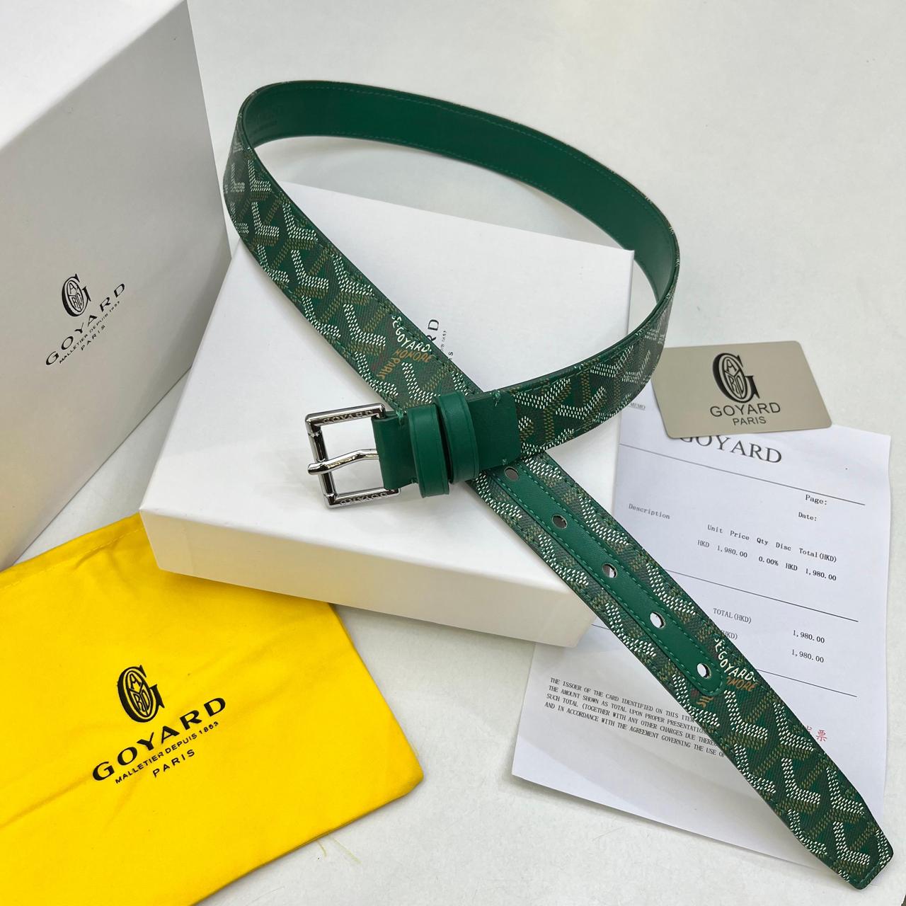 Goyard Belt black-leather-goyard-belt-  main image 4