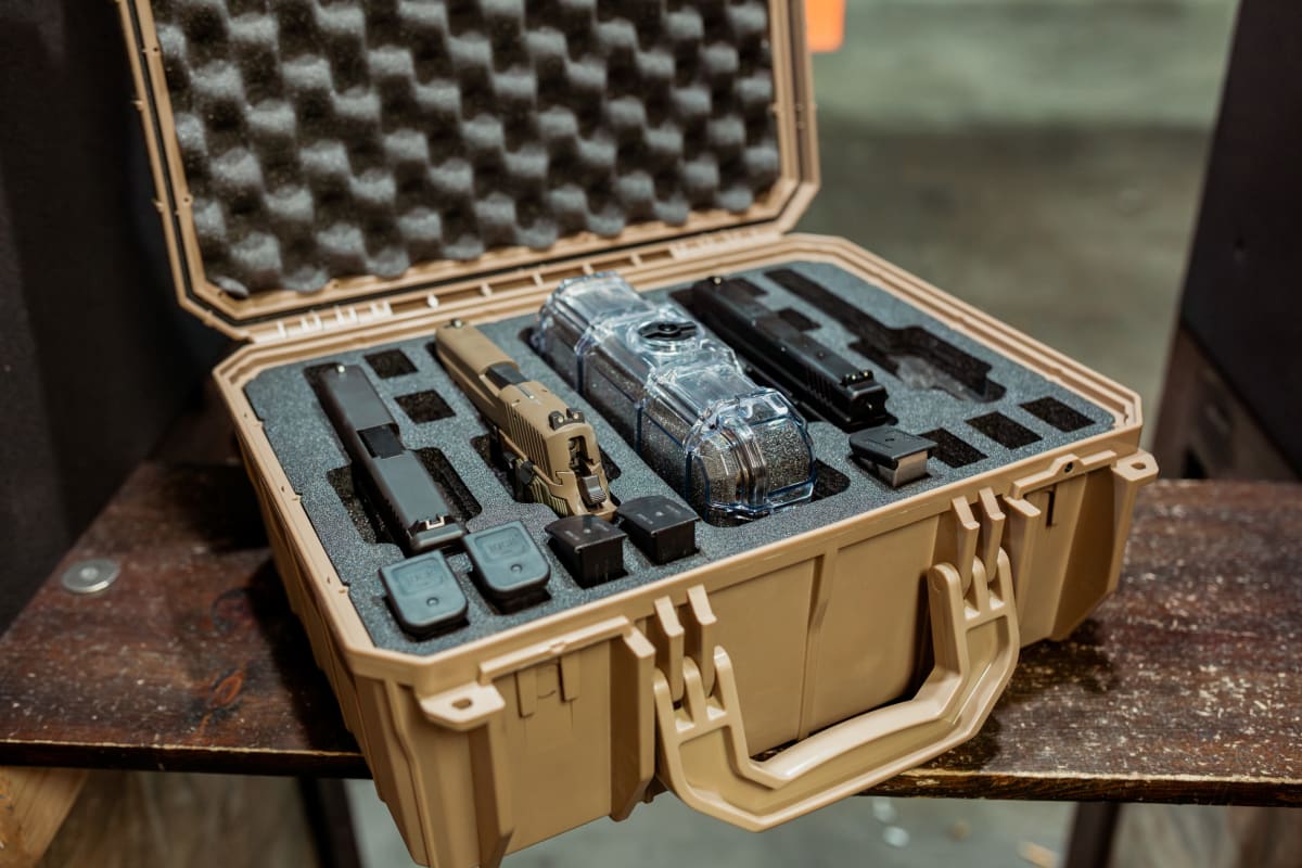 Pre-Cut Foam for 4 Pistols, 12 Mags & Accessories