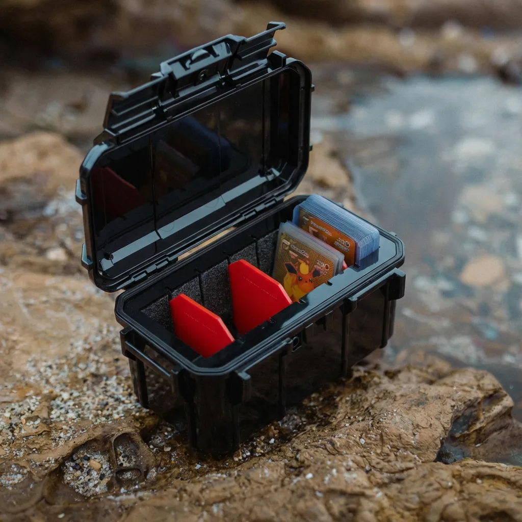 Adjustable Storage for 20 Slabs or 90 Sleeved Cards