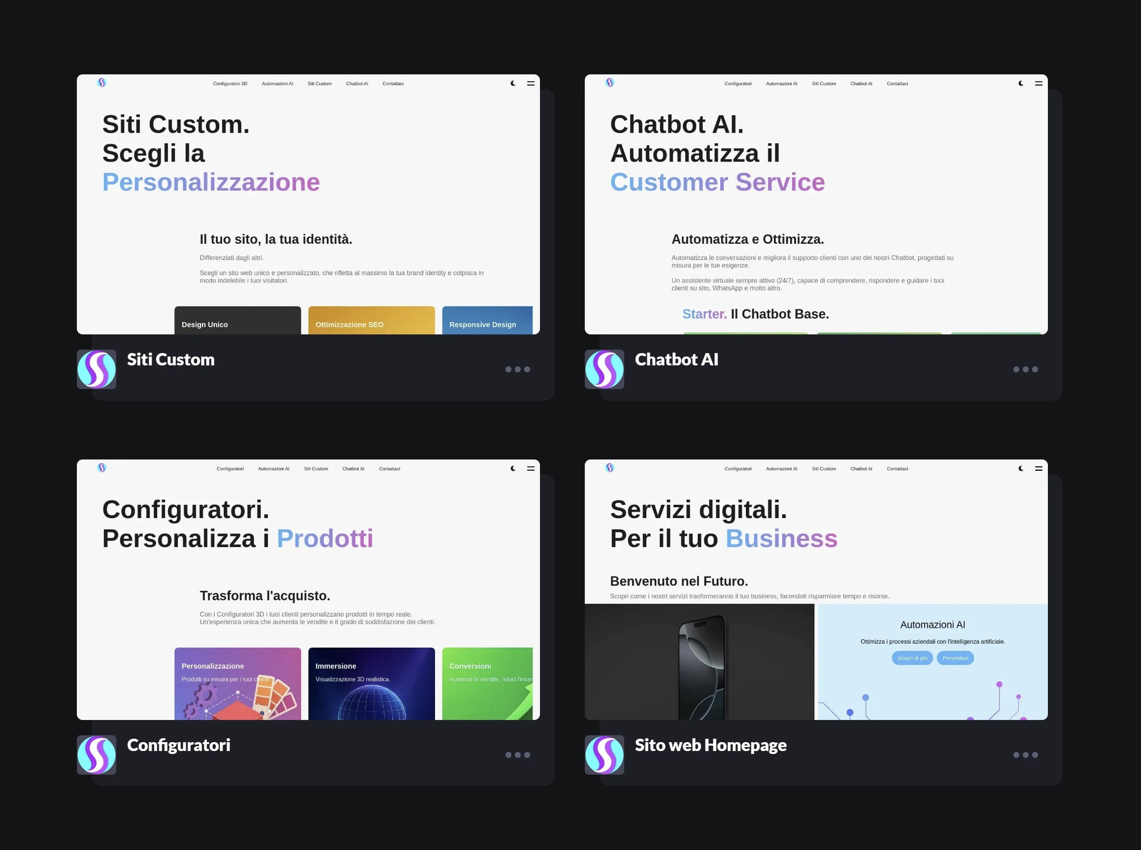 Esempio Sito Web Multipagina scalabile e performante per business complessi 2025