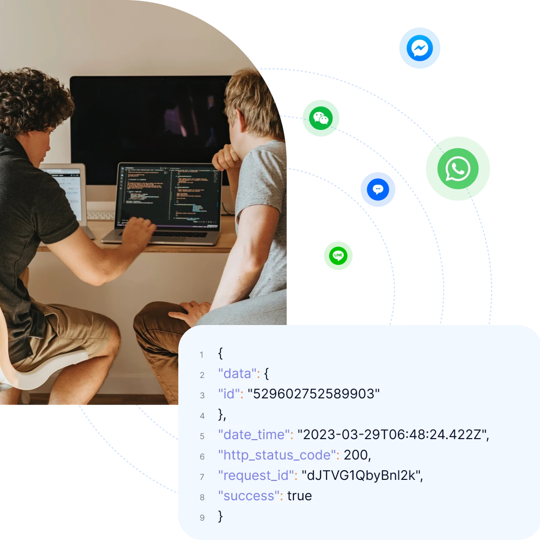 Messaging API for WhatsApp integration