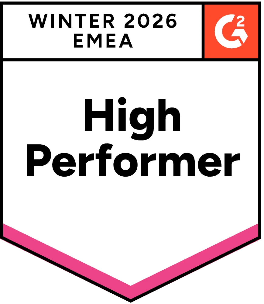 G2 badge high performer