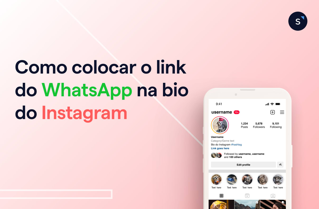 Como inserir o link do WhatsApp na bio do Instagram - guia prático